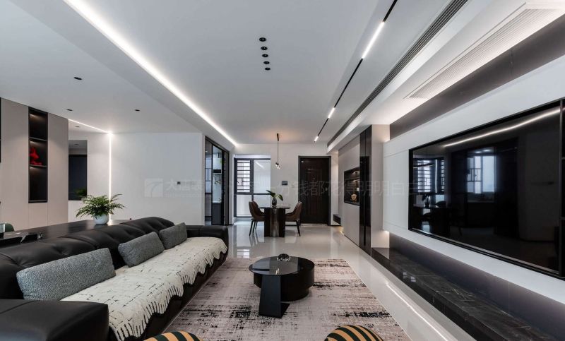 株洲装修设计：130㎡现代风格装修实景，不张扬，也不简单 - 家居知识