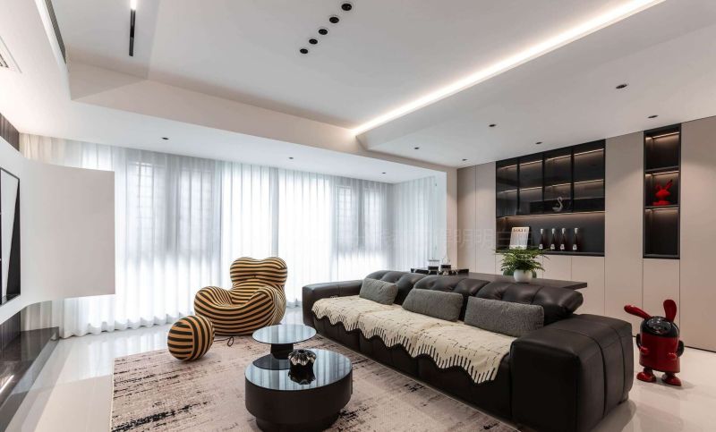 株洲装修设计：130㎡现代风格装修实景，不张扬，也不简单 - 家居知识