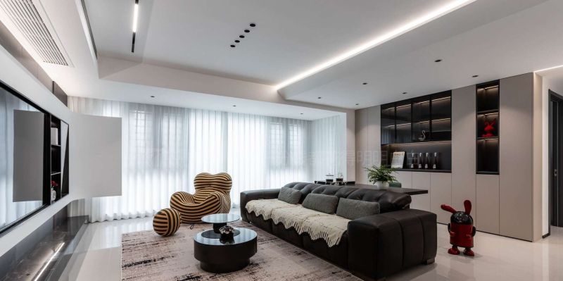 株洲装修设计：130㎡现代风格装修实景，不张扬，也不简单 - 家居知识