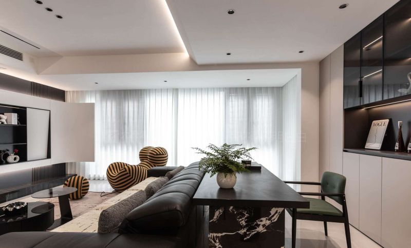 株洲装修设计：130㎡现代风格装修实景，不张扬，也不简单 - 家居知识