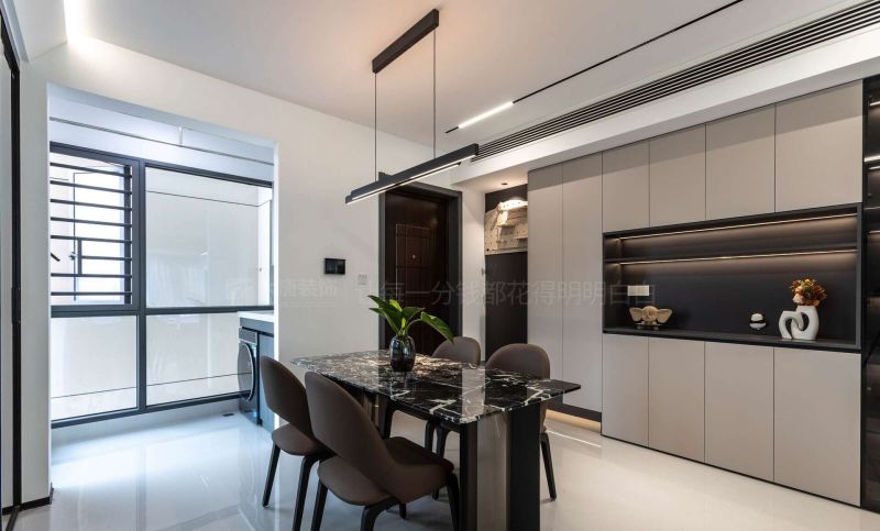 株洲装修设计：130㎡现代风格装修实景，不张扬，也不简单 - 家居知识