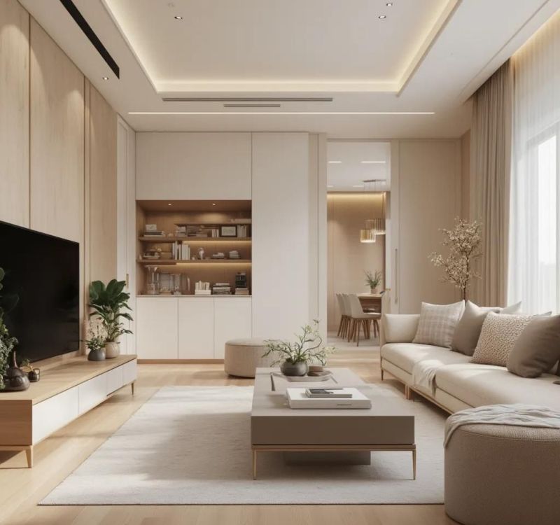 韩系装修太会了！简约治愈还显大，这4个核心要点直接抄 - 家居知识