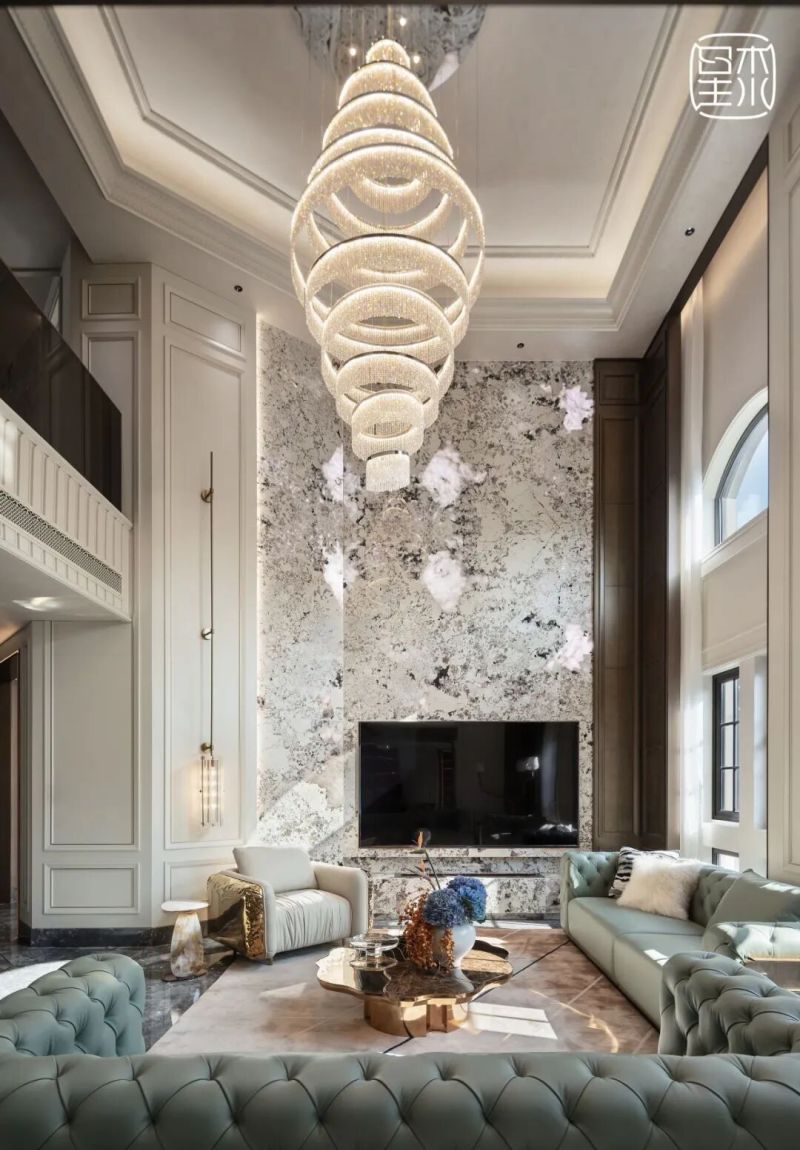 住在城市，却不被城市打扰：企业家夫妇的850㎡法式轻奢之家 - 家居知识