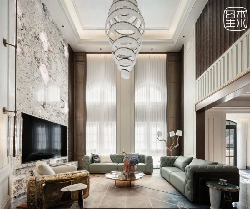 住在城市，却不被城市打扰：企业家夫妇的850㎡法式轻奢之家 - 家居知识