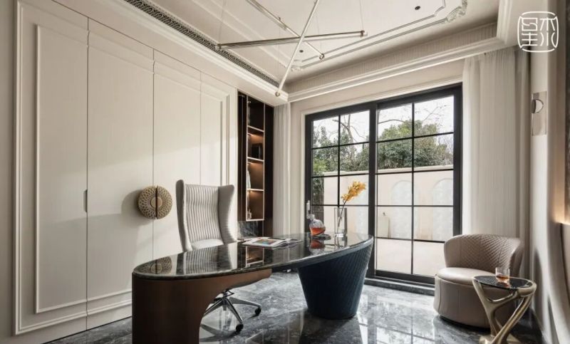 住在城市，却不被城市打扰：企业家夫妇的850㎡法式轻奢之家 - 家居知识
