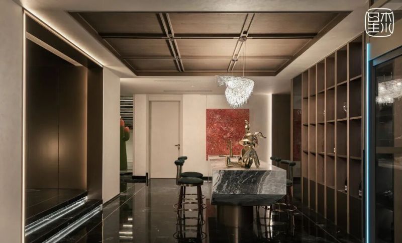 住在城市，却不被城市打扰：企业家夫妇的850㎡法式轻奢之家 - 家居知识