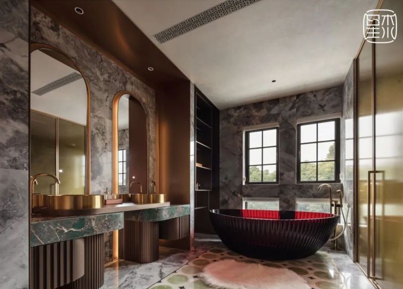 住在城市，却不被城市打扰：企业家夫妇的850㎡法式轻奢之家 - 家居知识