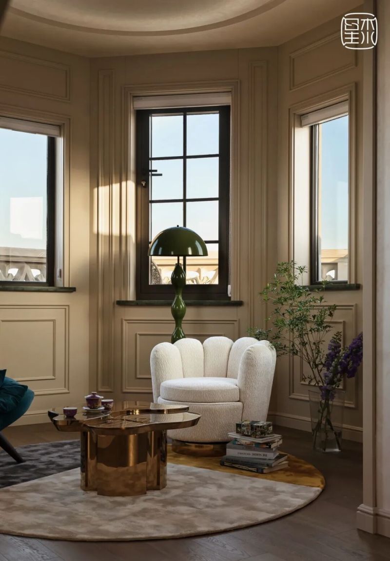 住在城市，却不被城市打扰：企业家夫妇的850㎡法式轻奢之家 - 家居知识