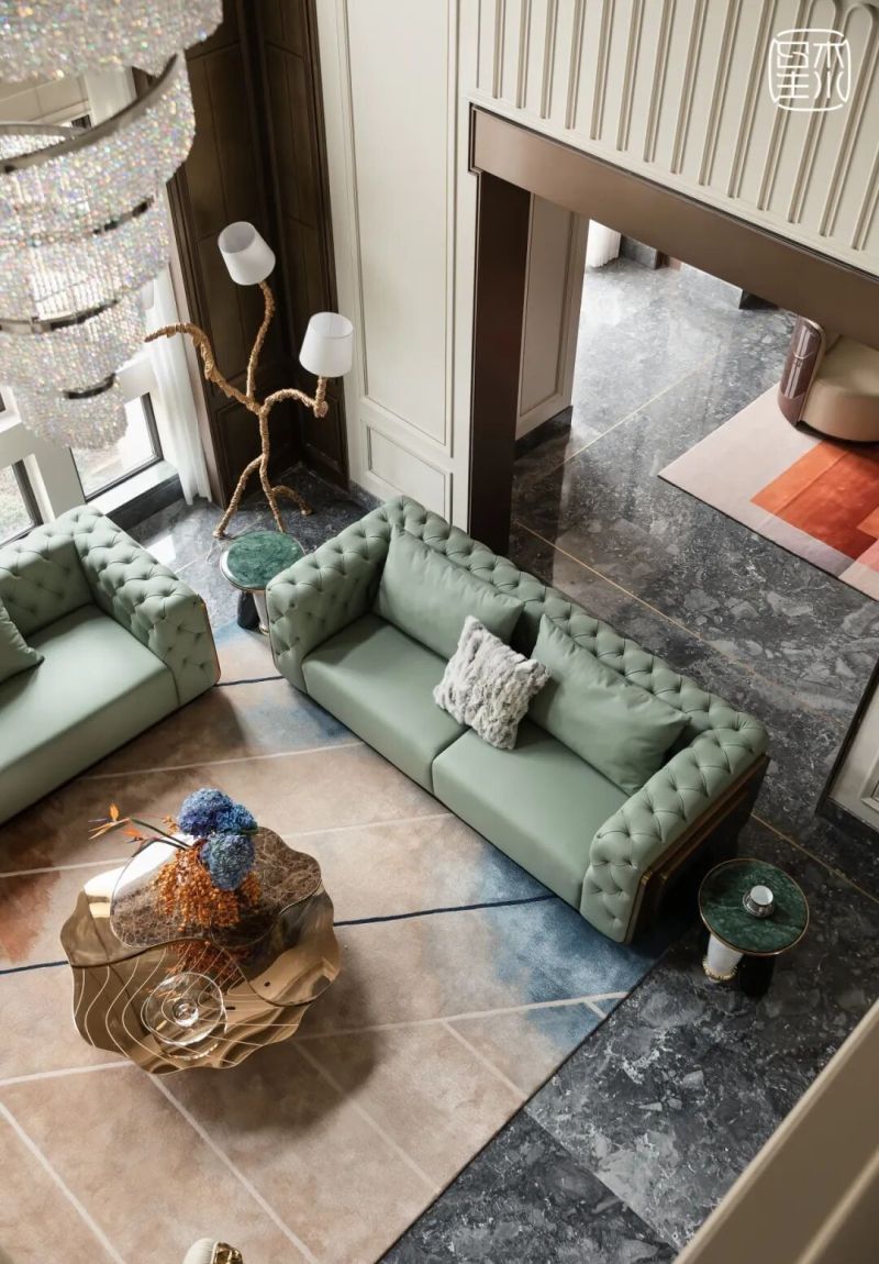 住在城市，却不被城市打扰：企业家夫妇的850㎡法式轻奢之家 - 家居知识