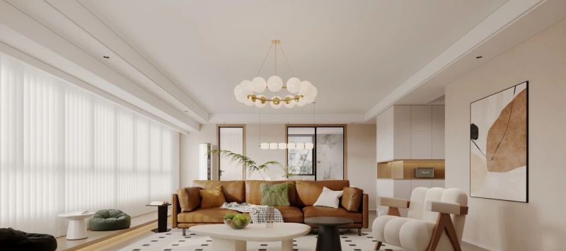 134㎡现代奶油风装修-诸暨大唐·碧桂园 - 家居知识