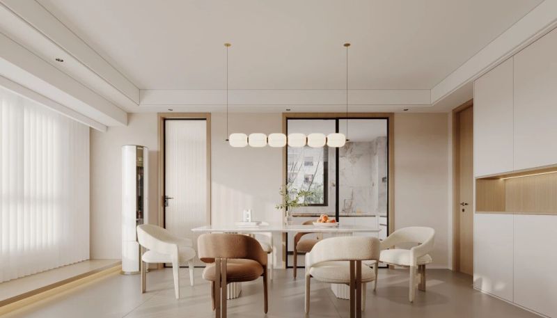 134㎡现代奶油风装修-诸暨大唐·碧桂园 - 家居知识