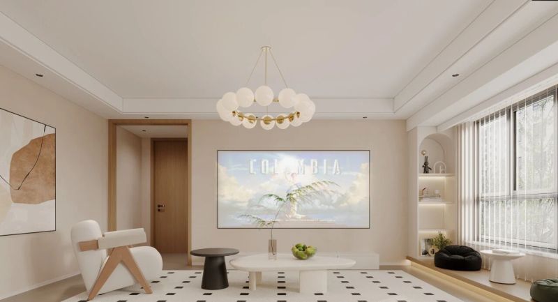 134㎡现代奶油风装修-诸暨大唐·碧桂园 - 家居知识