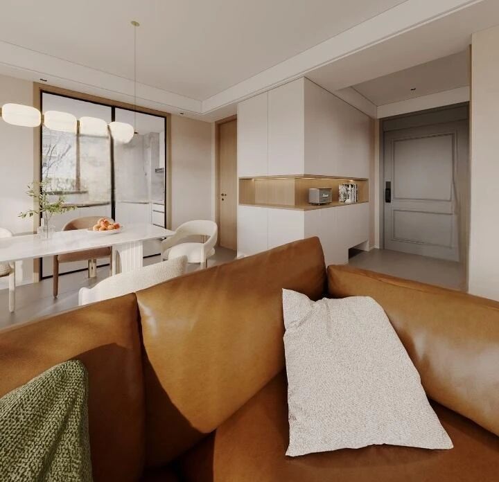 134㎡现代奶油风装修-诸暨大唐·碧桂园 - 家居知识