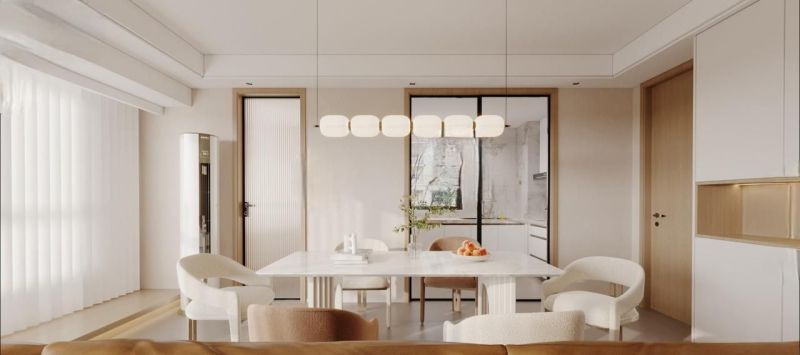 134㎡现代奶油风装修-诸暨大唐·碧桂园 - 家居知识