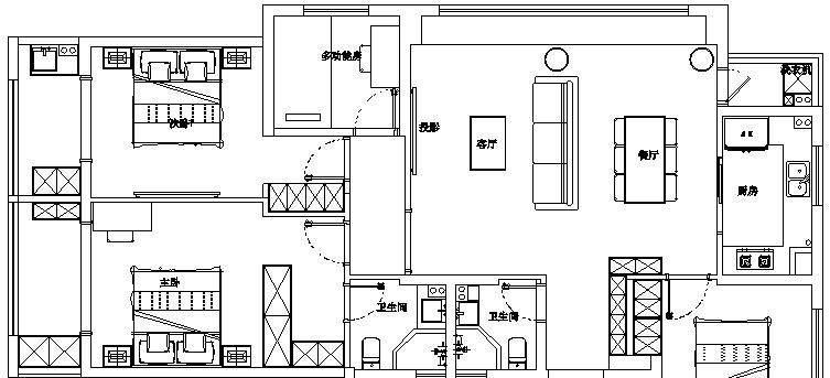 134㎡现代奶油风装修-诸暨大唐·碧桂园 - 家居知识