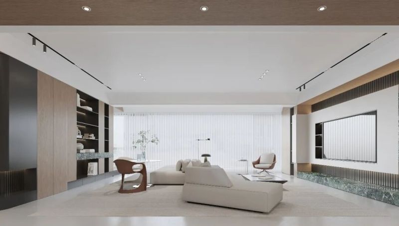 310㎡意式极简风格：5房改3房，每个房间都是大套间 - 家居知识