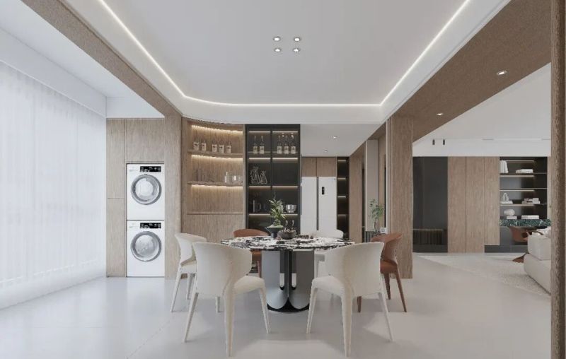 310㎡意式极简风格：5房改3房，每个房间都是大套间 - 家居知识