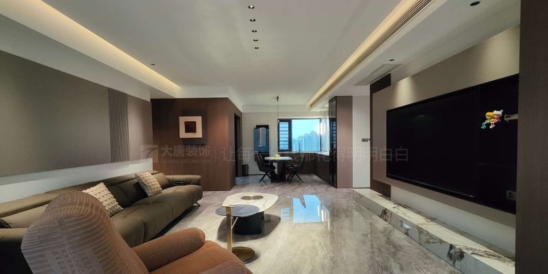 株洲装修实景：190㎡大平层意式风格，承载着生活的惬意和松弛 - 家居知识