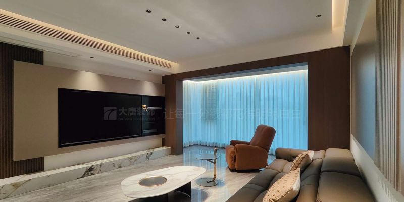 株洲装修实景：190㎡大平层意式风格，承载着生活的惬意和松弛 - 家居知识