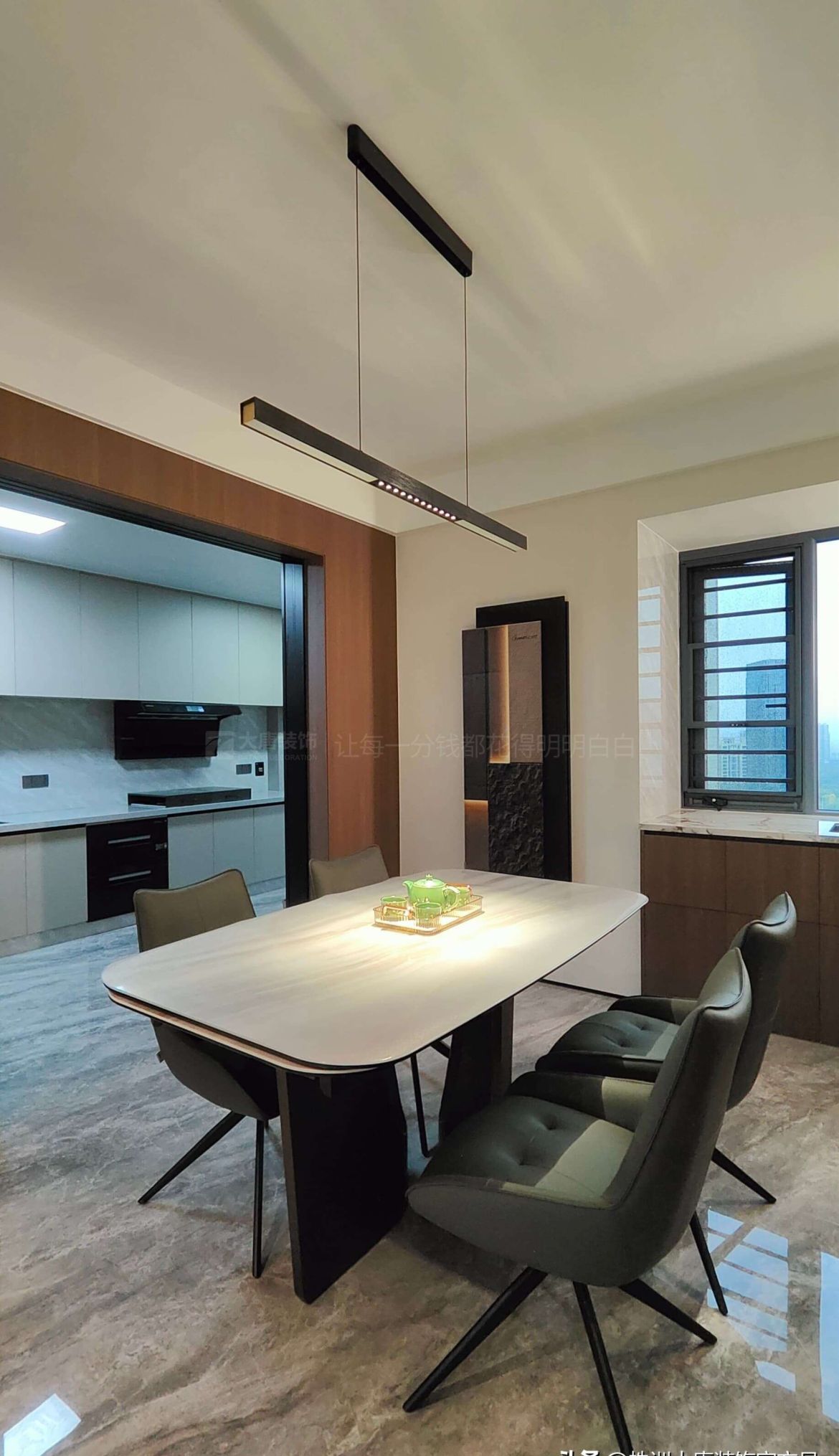 株洲装修实景：190㎡大平层意式风格，承载着生活的惬意和松弛 - 家居知识