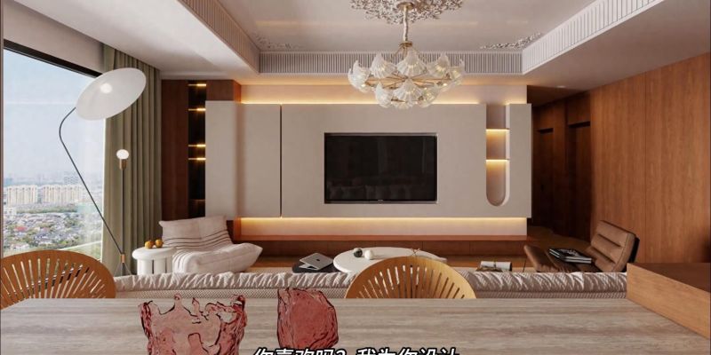 法式轻奢大平层装修指南，优雅与舒适并存