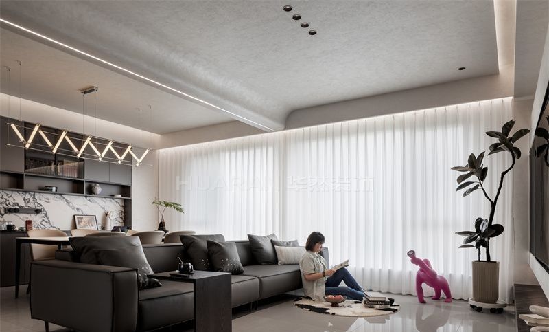 【实景】 合肥建发雍龙府140㎡意式极简装修设计 - 家居知识