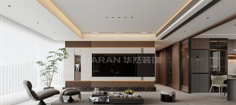 合肥龙湖砚熙台143现代意式风装修效果图 - 家居知识