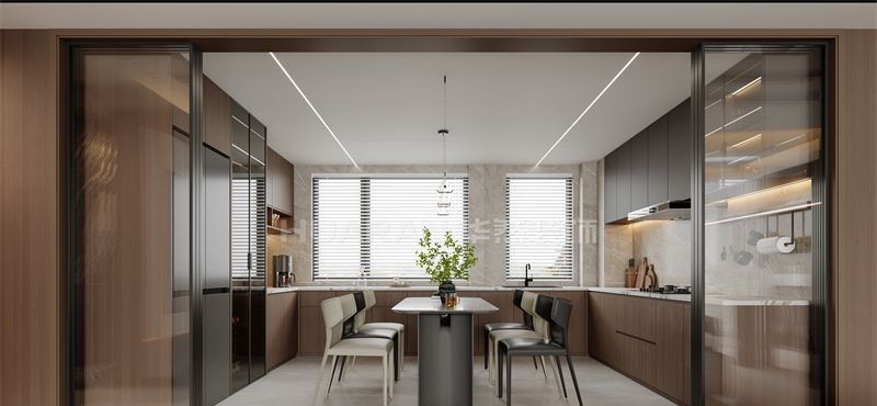 合肥龙湖砚熙台143现代意式风装修效果图 - 家居知识