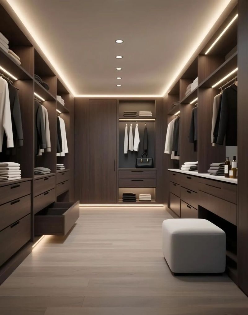 意式风衣帽间设计 - 家居知识