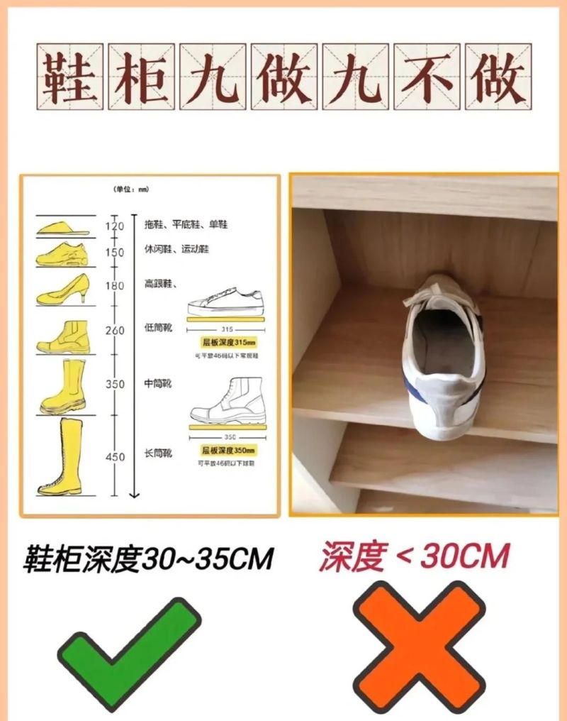 鞋柜9个细节！照着装美观实用不后悔，进门心情都变好 - 家居知识