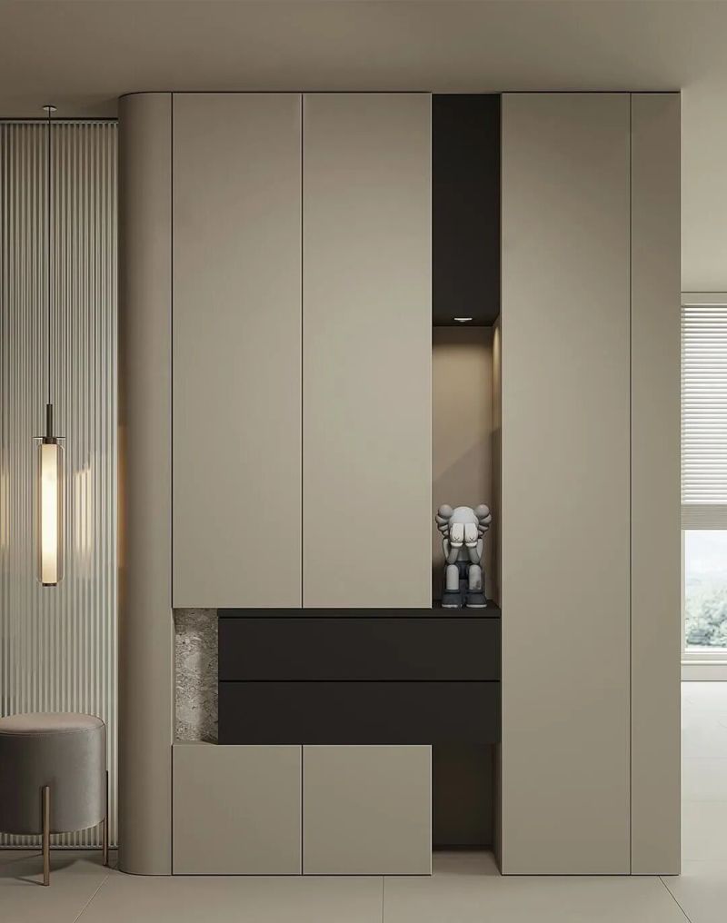 30款玄关鞋柜干货设计！小户型扩容，颜值收纳双在线 - 家居知识