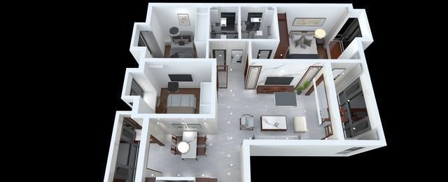 她将110平米的新房，装修成新中式，客厅胡桃木搭配瓷砖，真大方 - 家居知识