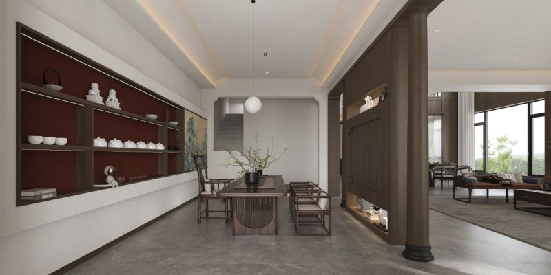 新中式大平层/别墅空间设计方案分享 · 客厅篇 - 家居知识