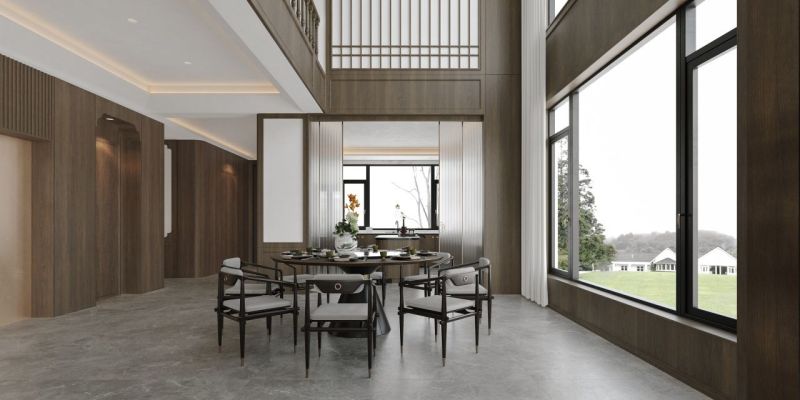 新中式大平层/别墅空间设计方案分享 · 客厅篇 - 家居知识