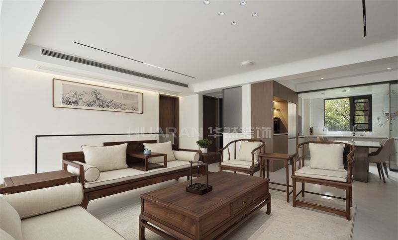 【实景】合肥保利拾光年280㎡现代新中式地复式装修设计 - 家居知识