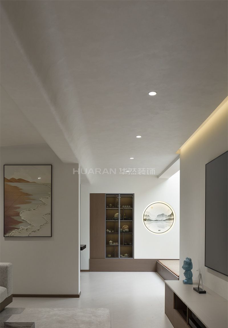 【实景】合肥保利拾光年280㎡现代新中式地复式装修设计 - 家居知识