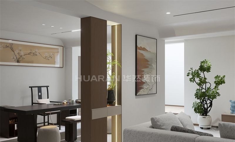 【实景】合肥保利拾光年280㎡现代新中式地复式装修设计 - 家居知识