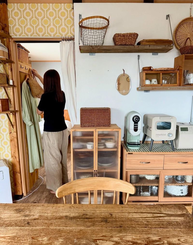 ins博主独居的森系阁楼，原木+藤编太治愈 - 家居知识