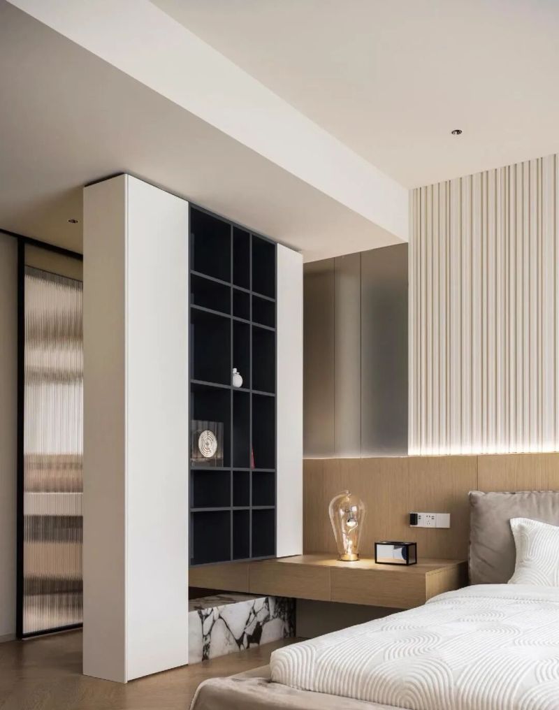 卧室隔断柜玄关柜设计合集 - 家居知识