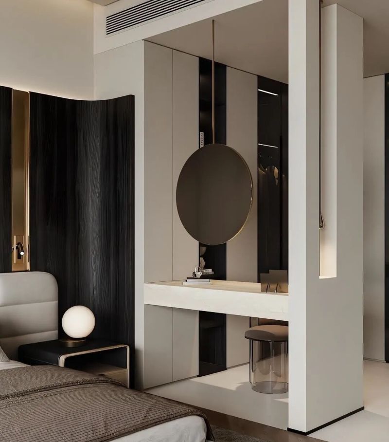 卧室隔断柜玄关柜设计合集 - 家居知识