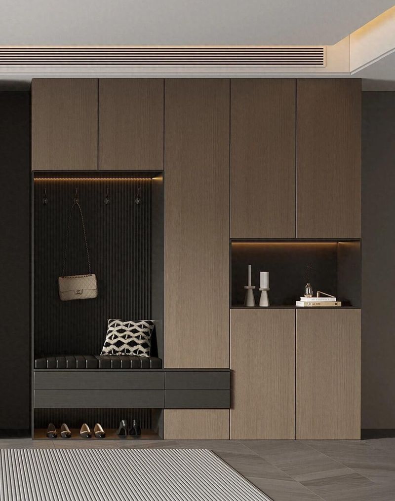 5款封神玄关鞋柜设计，颜值与实用并存！