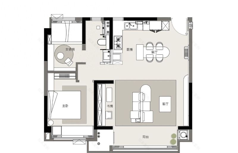 九丈空间，现代简约风设计案例分享