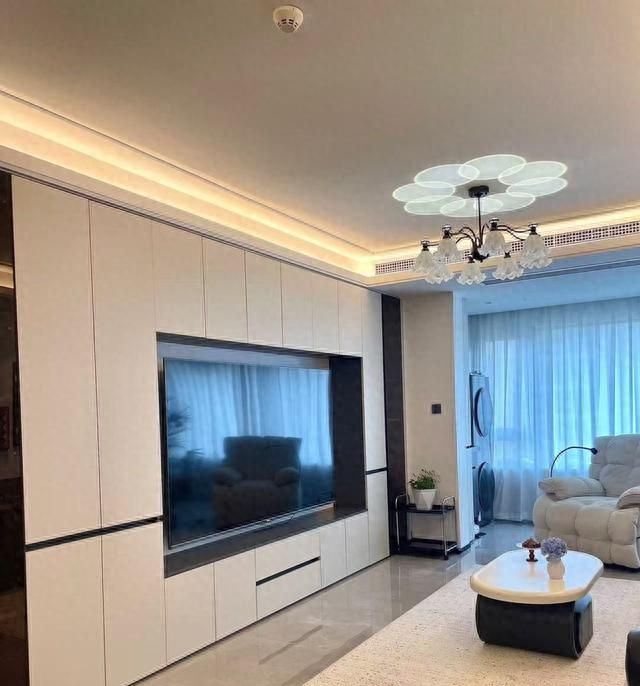 浙江女子120m²新家走红，电视柜设计引全网模仿，高级感拉满