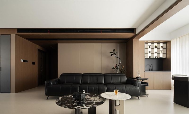 168㎡意式风：木的温润+黑的深邃，高级感藏在材质的对话里！ - 家居知识