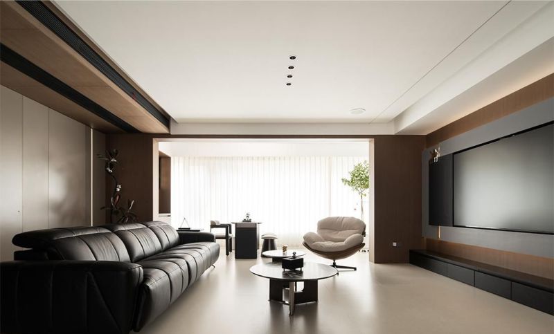 168㎡意式风：木的温润+黑的深邃，高级感藏在材质的对话里！ - 家居知识