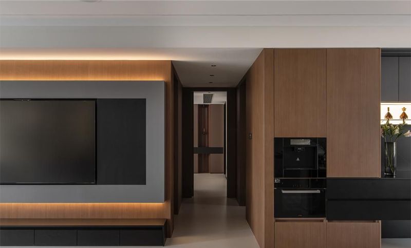 168㎡意式风：木的温润+黑的深邃，高级感藏在材质的对话里！ - 家居知识