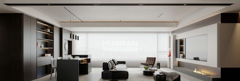 合肥168㎡意式极简家，高级灰演绎品质生活