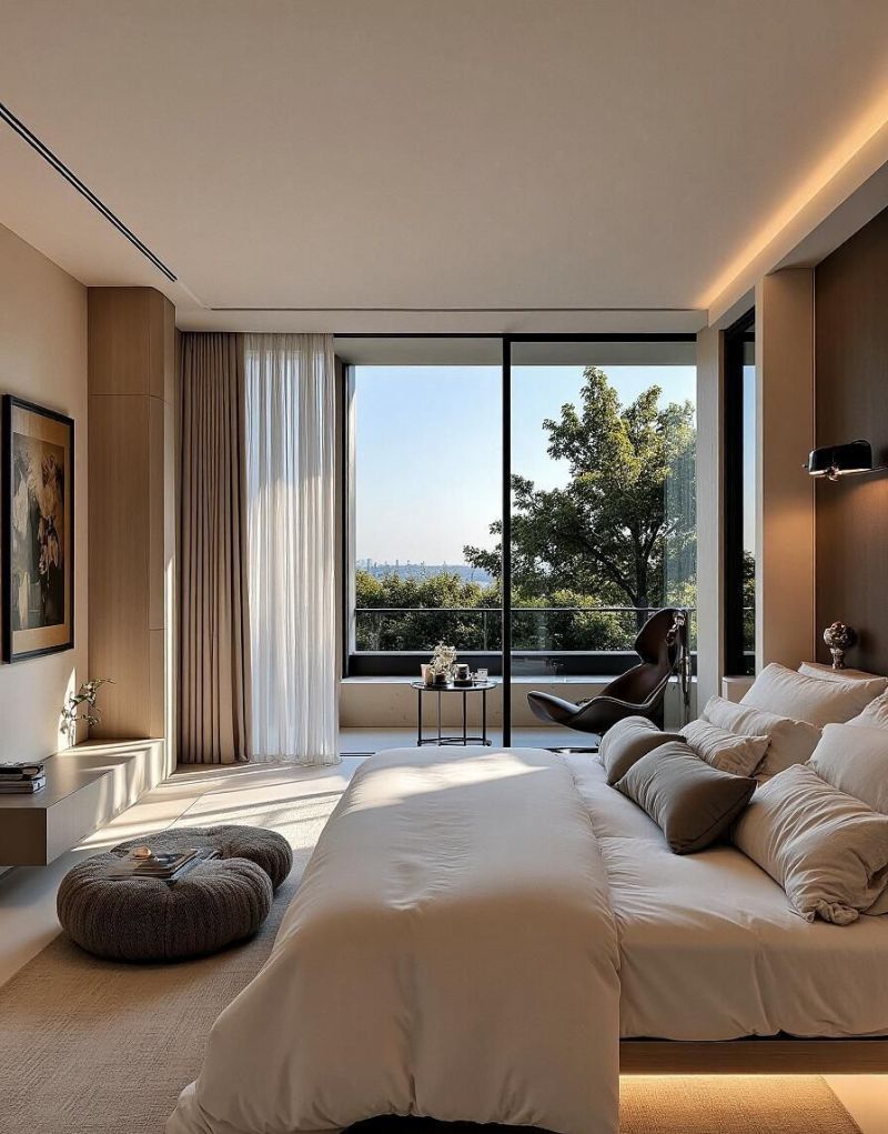 我的天这真是143㎡装完意式极简比豪宅还高级真不是刻意去夸张。 - 家居知识