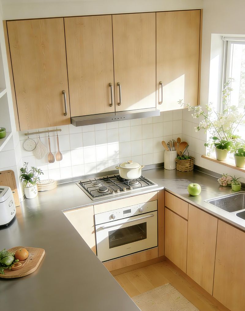 🌿 我的日式原木风厨房｜治愈系烟火气的浪漫 - 家居知识