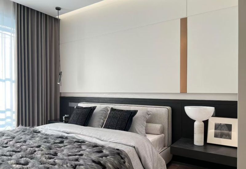 大平层极简风整家定制｜胡桃木+奶灰白，高级感拉满 - 家居知识